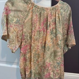 Floral Print Women's Top